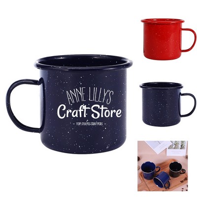 16oz Enamel Finish Campfire Mug